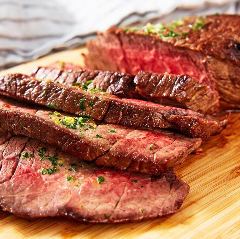 London Broil with Butter Herb